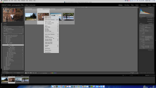 making a copy on lightroom