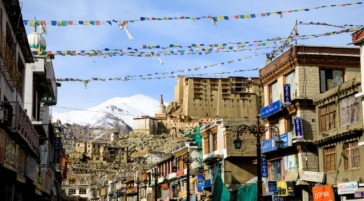 city in the Himalayas